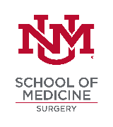 UNM, School of Medicine, Department of Surgery Logo